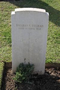 Ismailia War Memorial Cemetery - Buchan, Barbara